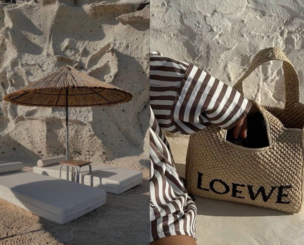 Inside the Bare Gaia Summer Bag